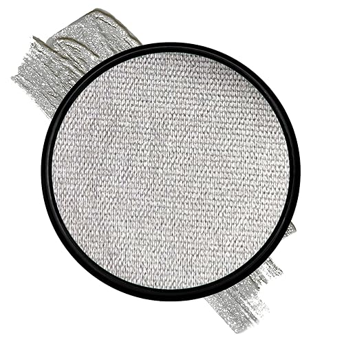 Mehron Paradise FX Metallics - Metallic Silver 1.4 oz | Professional Water Activated Shimmering Metallic Paint for Raves, Costumes, Special Effects Beauty & Personal Care Mehron