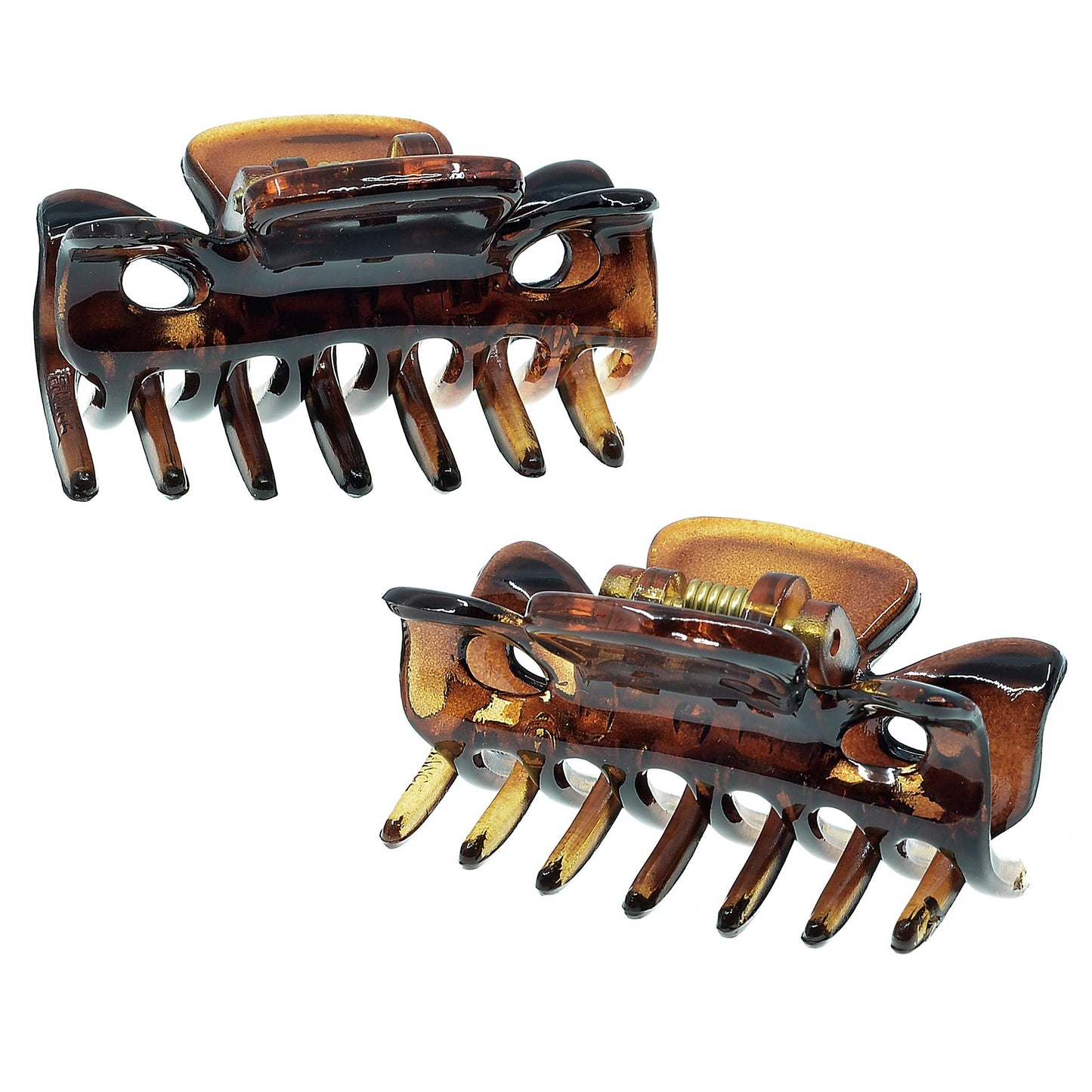 Camila Paris CP22/2 French Hair Clip for Women, 1.5 inch Set of 2 Tortoise Girls Hair Claw Clips Jaw Fashion Durable Styling Hair Accessories Beauty & Personal Care Camila