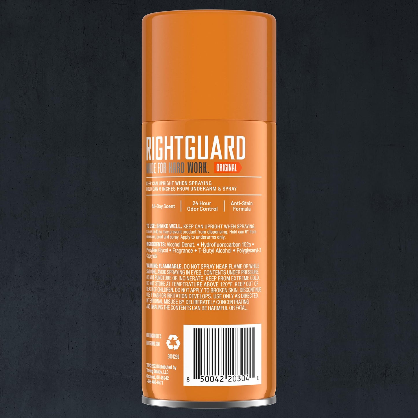 Right Guard Sport Original Scent Deodorant Spray - Aluminum Free Spray Deodorant for Men, 24-Hour Odor Protection, Anti-Stain, & Long-Lasting, 8.5 oz Beauty and Personal Care Right Guard