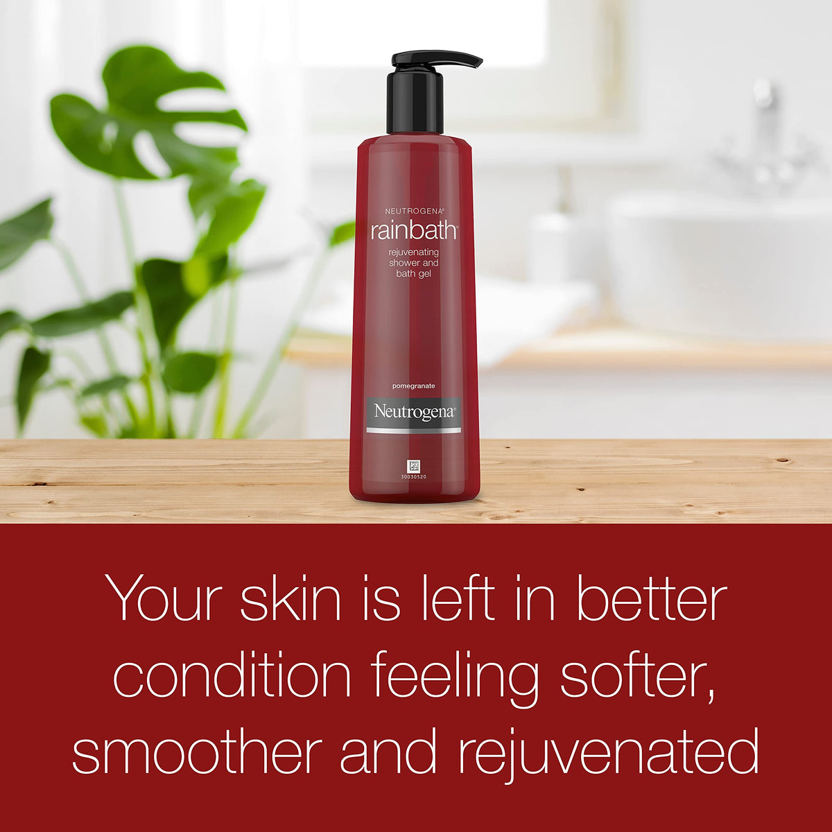 Neutrogena Rainbath Rejuvenating and Cleansing Shower and Bath Gel, Moisturizing Body Wash and Shaving Gel with Clean Rinsing Lather, Pomegranate Beauty & Personal Care Neutrogena