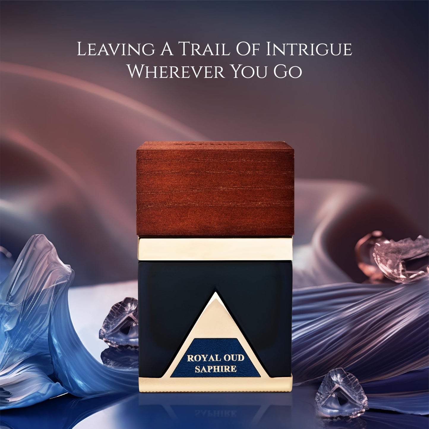 Maison Ghandour Royal Oud Sapphire | Luxury Perfume for Men and Women | Unisex Perfume | Oud Cologne with Cardamom Seed, Violet Blossom & Sandalwood | Beauty & Personal Care Maison GHandour