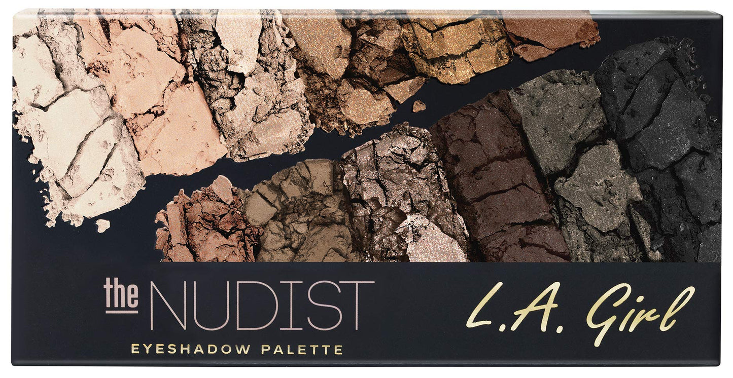 L.A. Girl Fanatic Eyeshadow Palette, The Nudist GES418 Beauty & Personal Care L.A. Girl