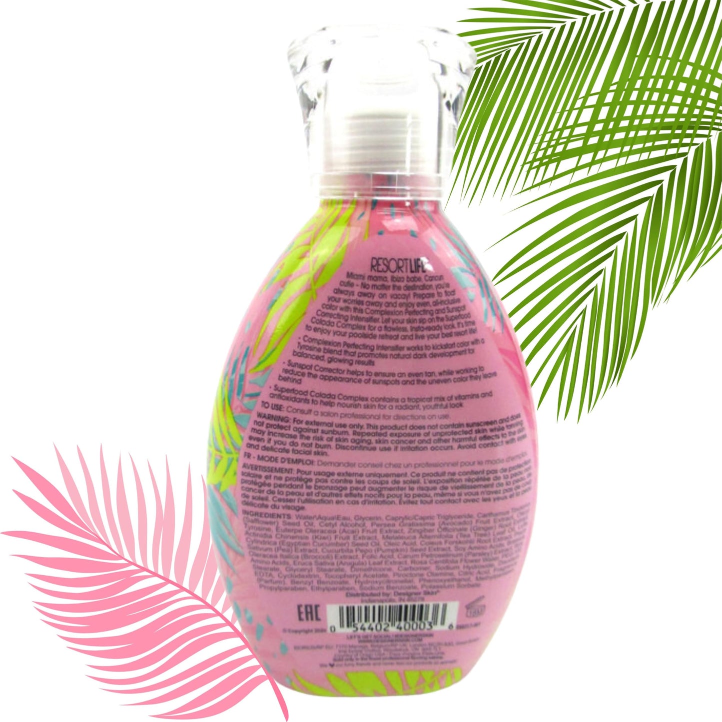 Australian Gold Designer Skin Resort Life Intensifier Tanning Bed Lotion, Complexion Perfecting with Sunspot Corrector 8.5 fluid ounces, White Beauty & Personal Care Australian Gold