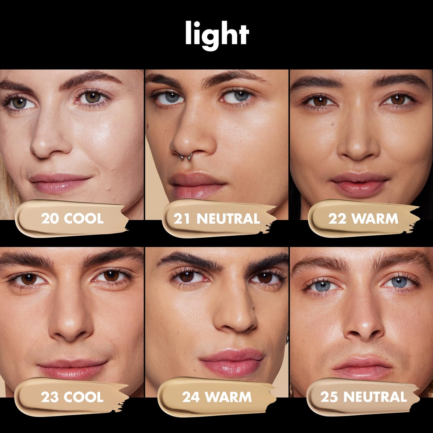 e.l.f. Soft Glam Foundation, Medium Coverage, Long-Lasting & Buildable Foundation For A Smooth, Satin Finish, Vegan & Cruelty-Free, 25 Light Neutral Beauty & Personal Care e.l.f.