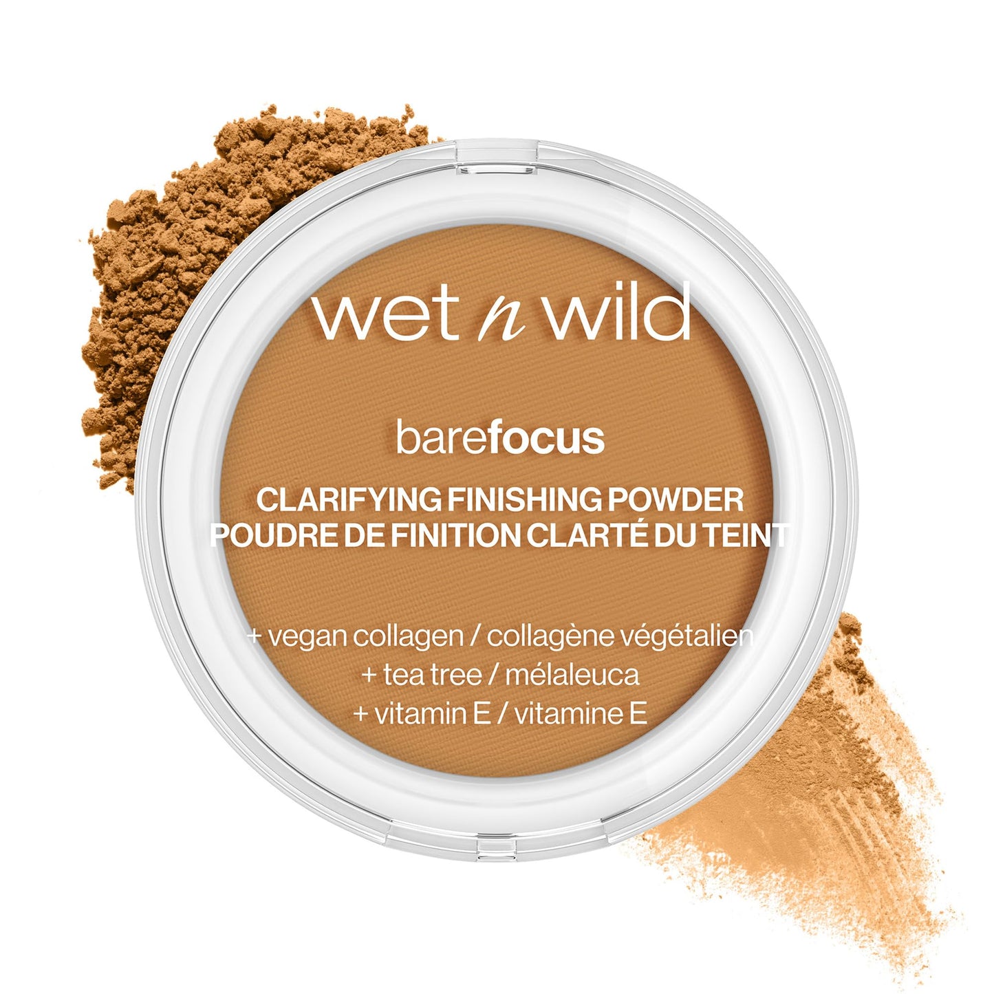 wet n wild Bare Focus Clarifying Finishing Powder | Matte | Pressed Setting Powder Medium-Tan Beauty and Personal Care wet n wild Default Title