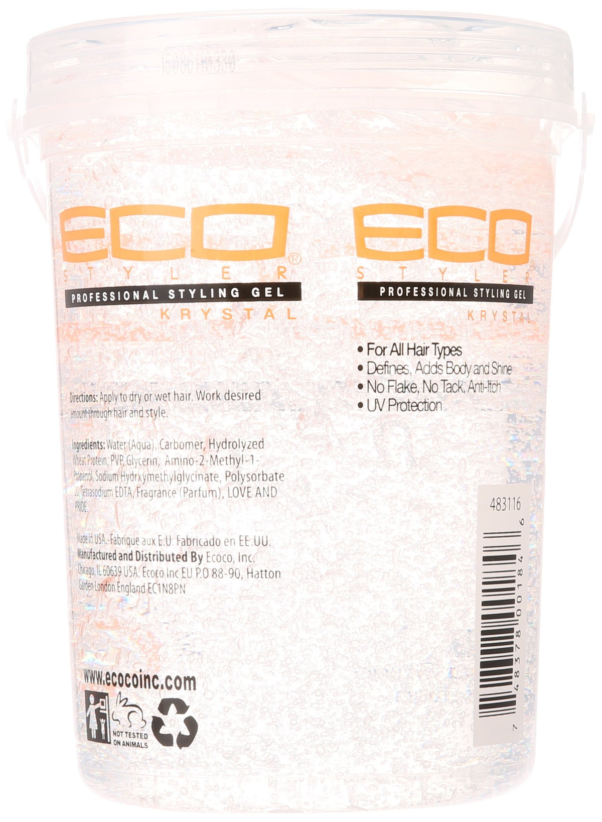 ECOCO Eco Style Gel, Clear, 80 Ounce Beauty & Personal Care ECOCO
