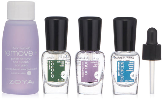 ZOYA Mini Color Lock System Manicure Kit Beauty & Personal Care ZOYA