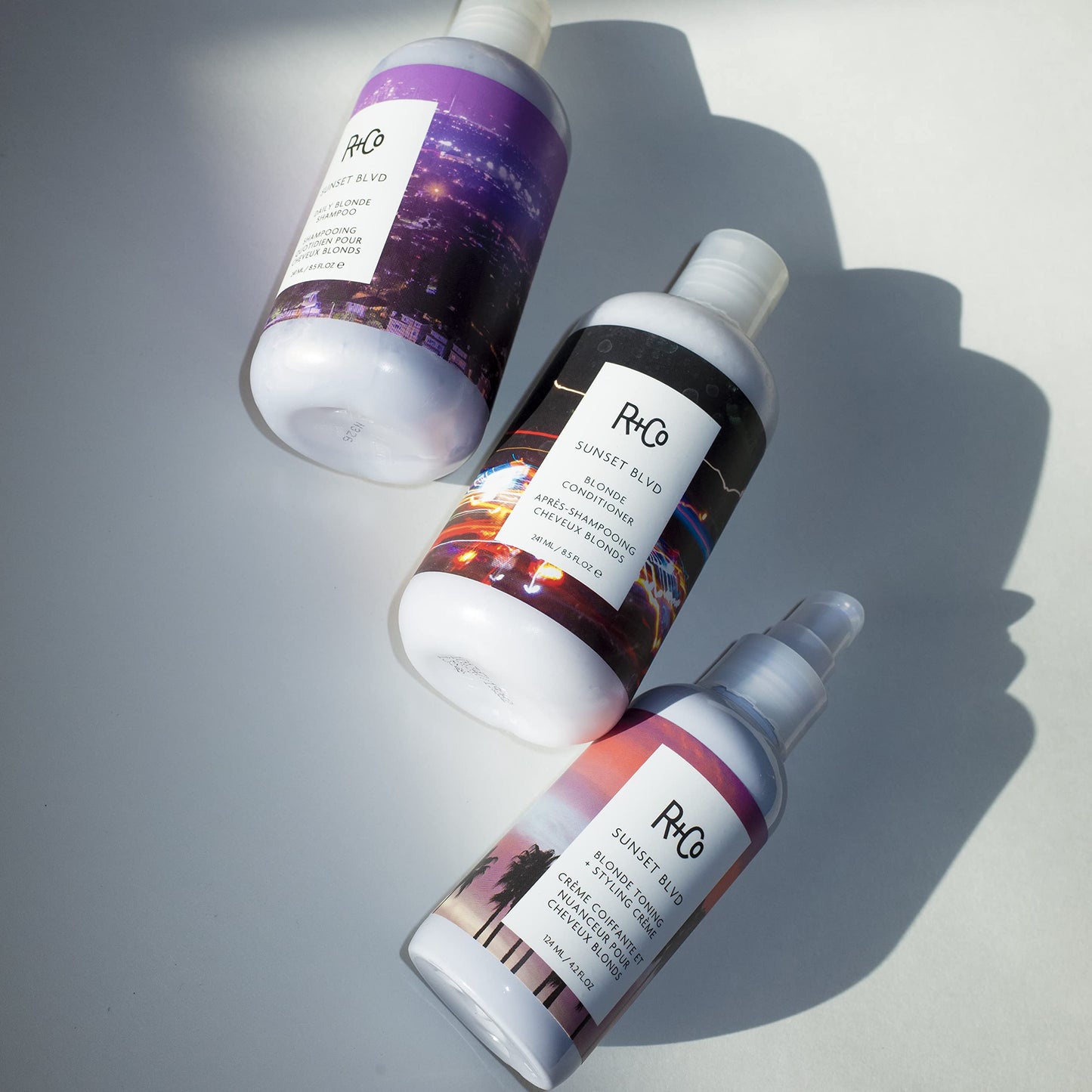 R+Co Sunset Blvd Blonde Toning Styling Crème | Toning + Hydrated Styling Crème For Blonde and Gray Hair | Vegan + Cruelty-Free | 4.2 Oz Beauty & Personal Care R+Co