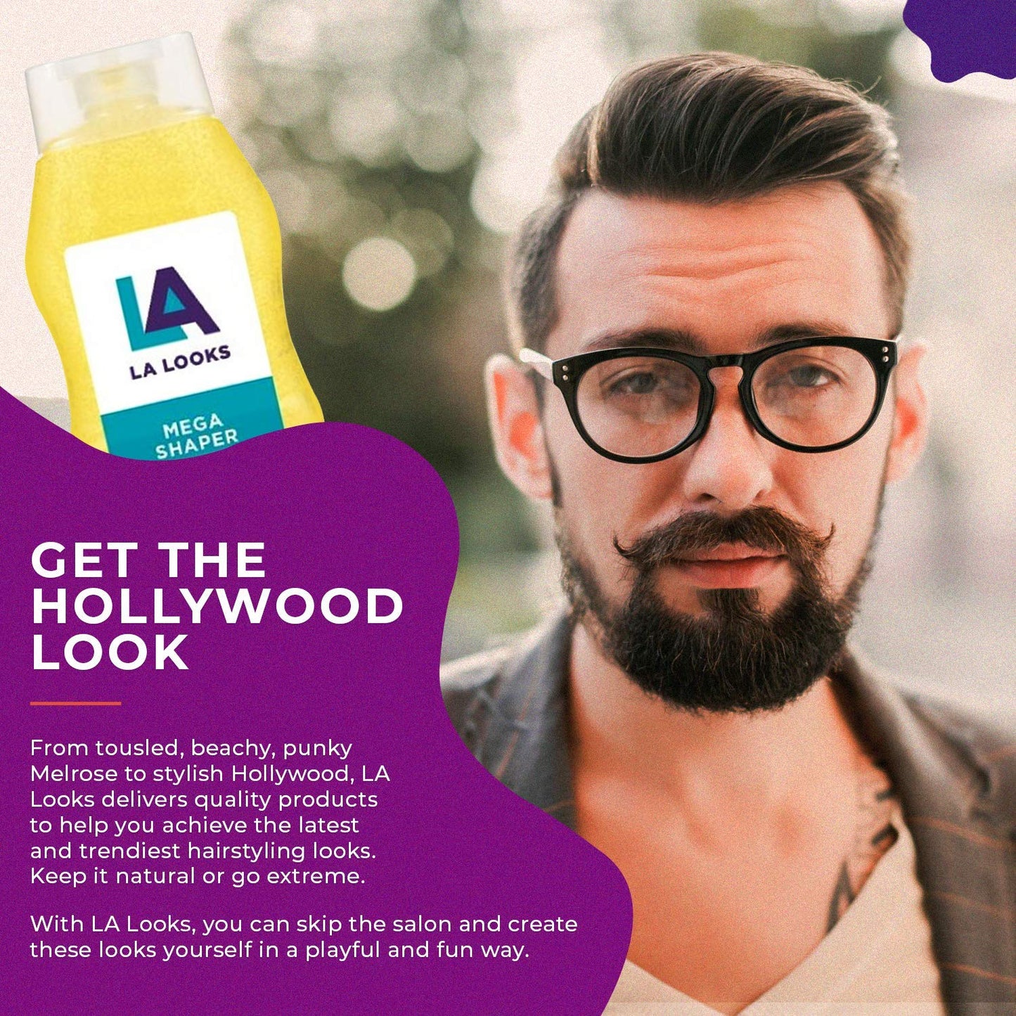 LA Looks Mega Shaper #9 Hold Level, 20 Ounce (U-HC-1903) Beauty & Personal Care L.A. Looks
