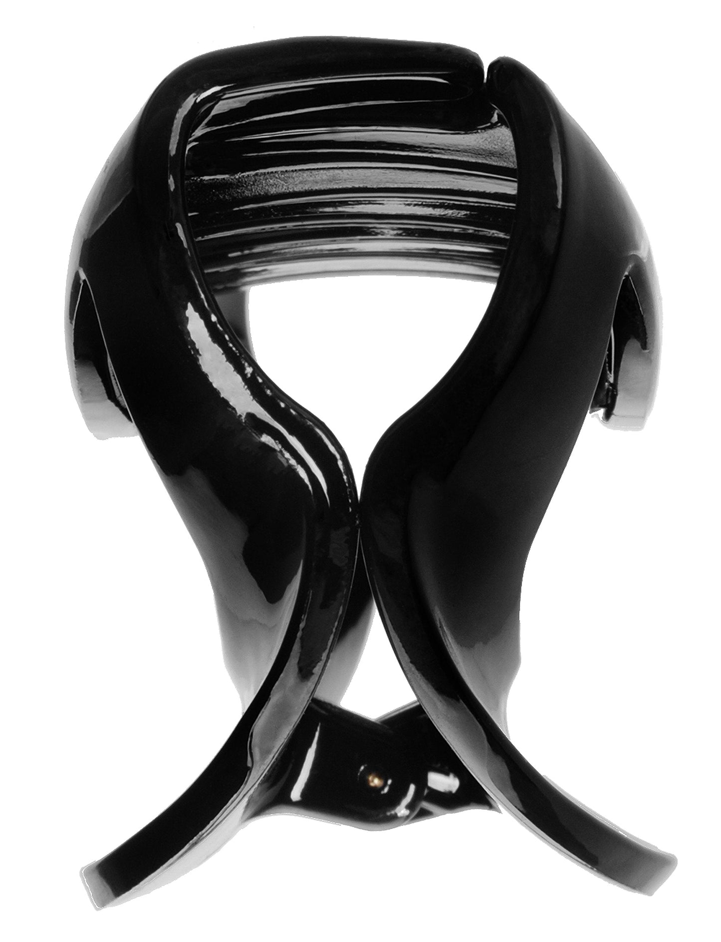 France Luxe Belle Cutout Curve Claw Clip - Black Beauty & Personal Care France Luxe