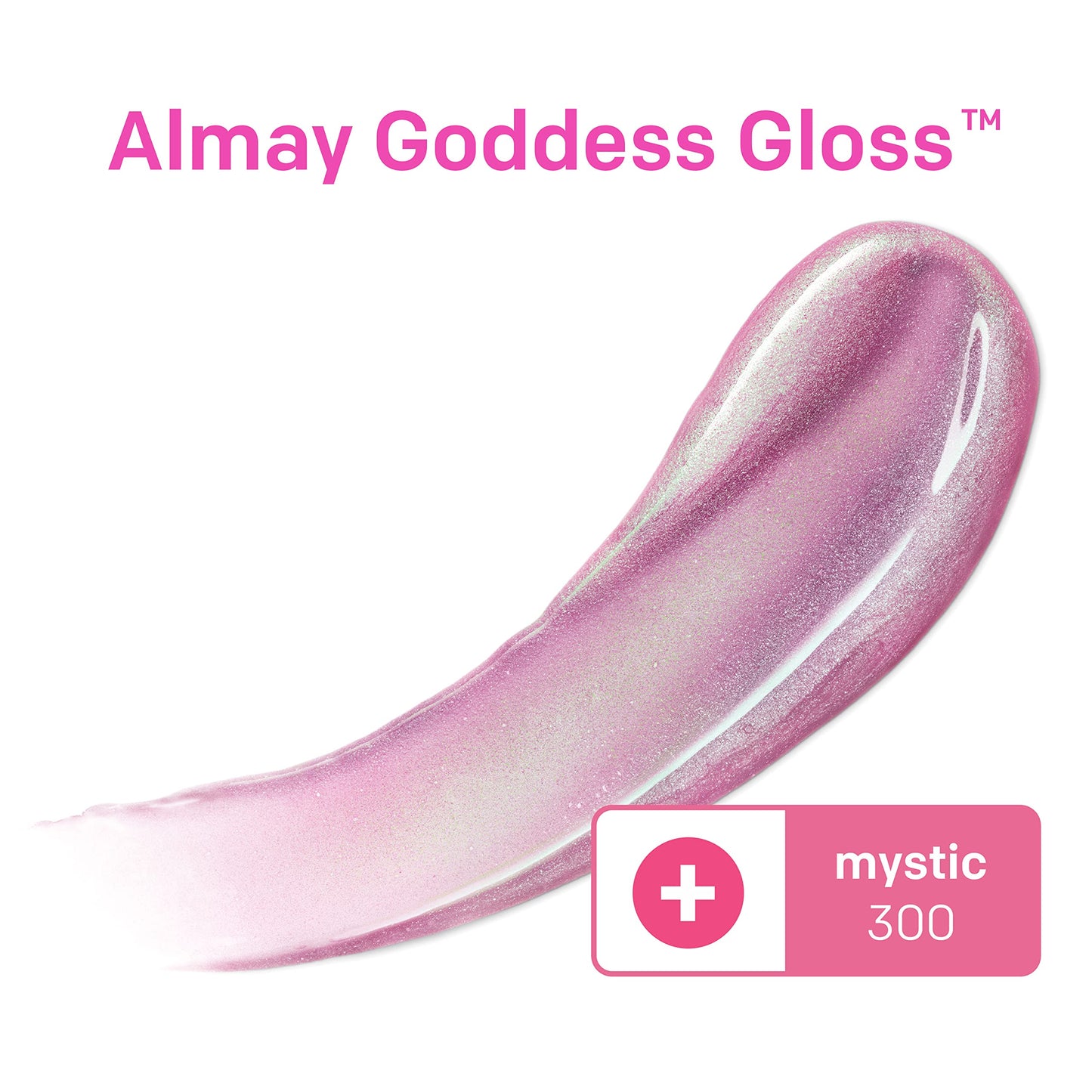 Almay Lip Gloss, Non-Sticky Lip Makeup, Holographic Glitter Finish, Hypoallergenic, 300 Mystic, 0.9 Oz Beauty & Personal Care Almay