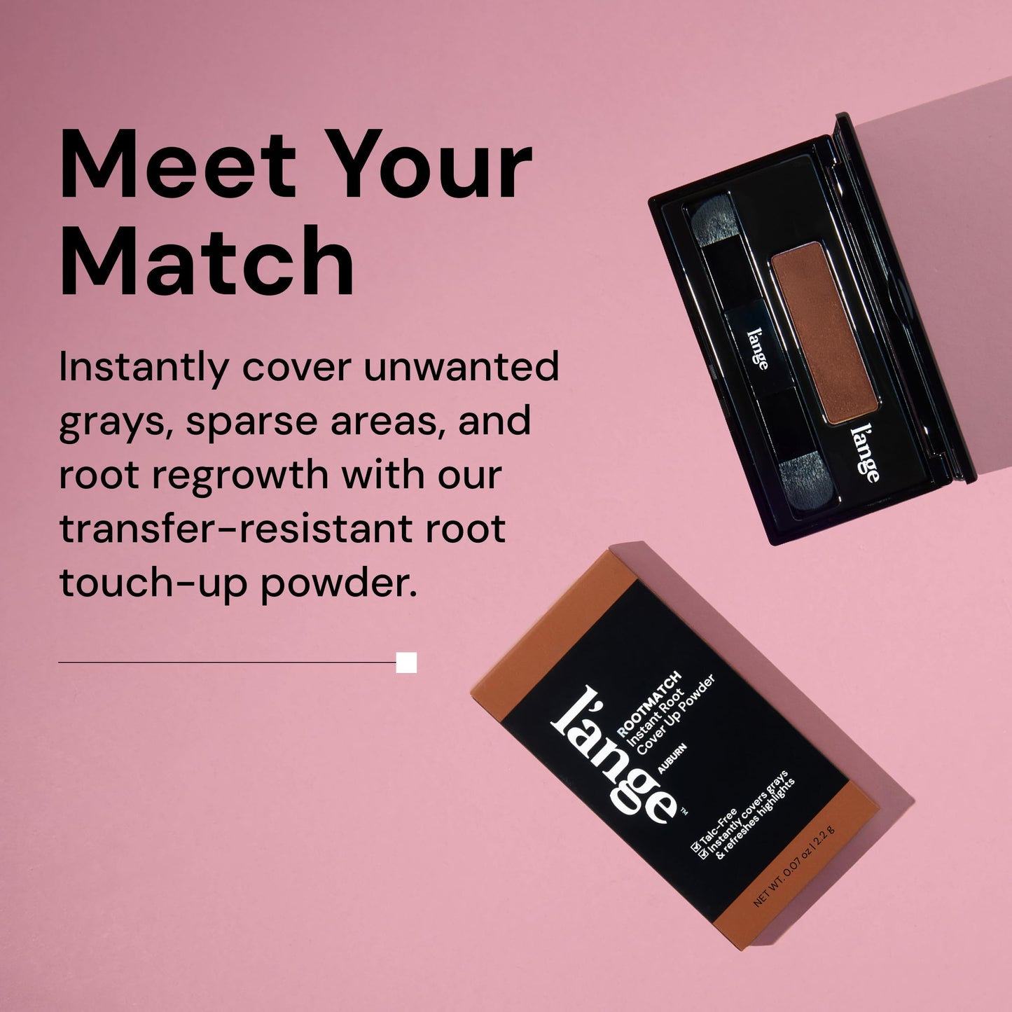 L'ANGE HAIR RootMatch Instant Root Cover Up Powder | Conceals Grays & Sparse Spots | Extends Highlights | Transfer- & Water-Resistant | For All Hair Beauty & Personal Care L'ANGE HAIR