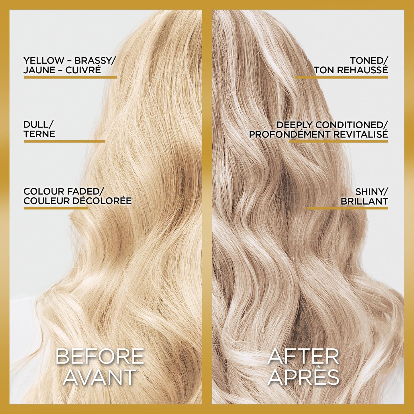 L'Oreal Paris Le Color Gloss One Step In-Shower Toning Hair Gloss for Bleached Hair, Neutralizes Brass, Conditions & Boosts Shine Beauty & Personal Care L'Oreal Paris