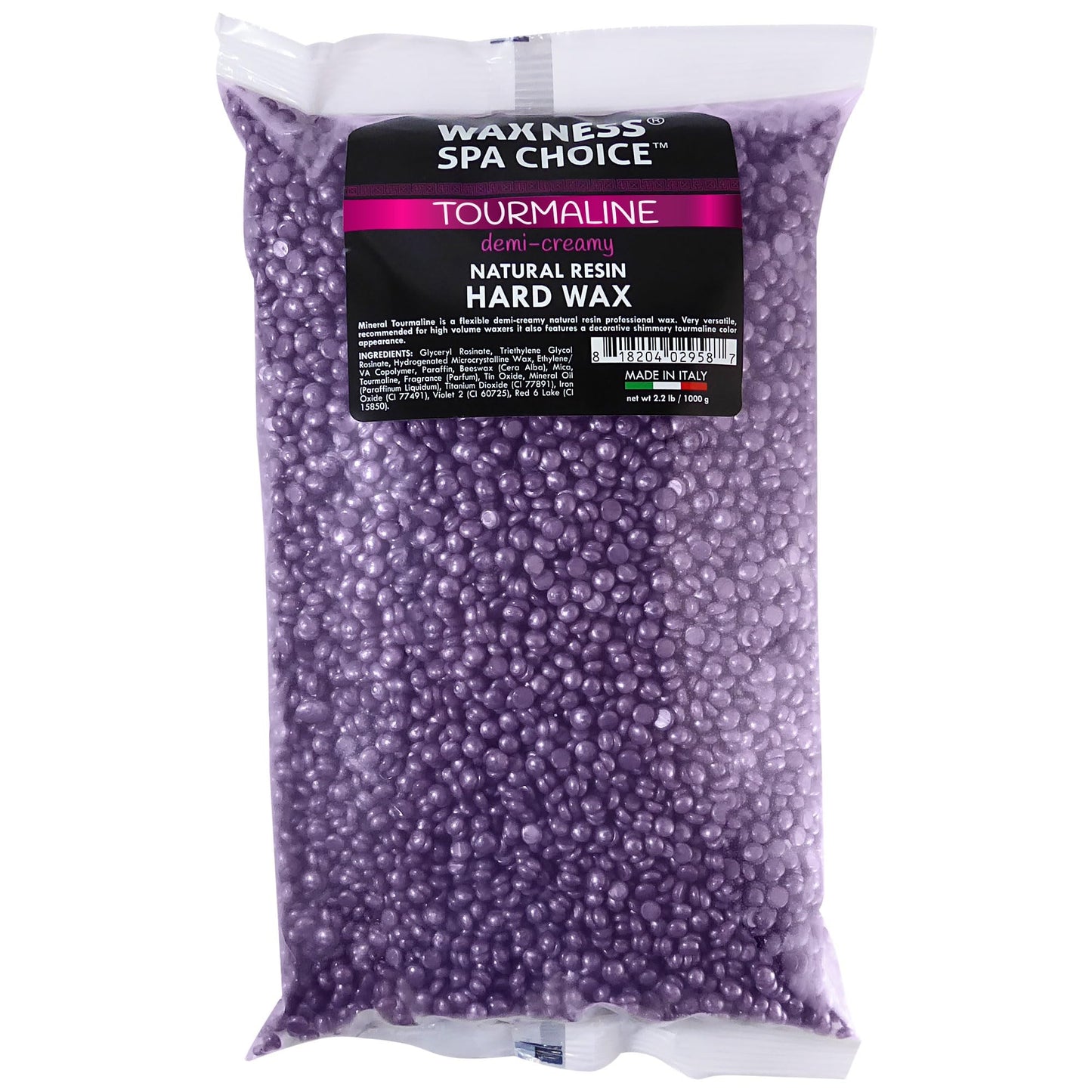 Waxness Spa Choice Hard Wax Metallic Tourmaline Demi Creamy Bulk 26.6 lb / 12 kg Beauty and Personal Care Waxness