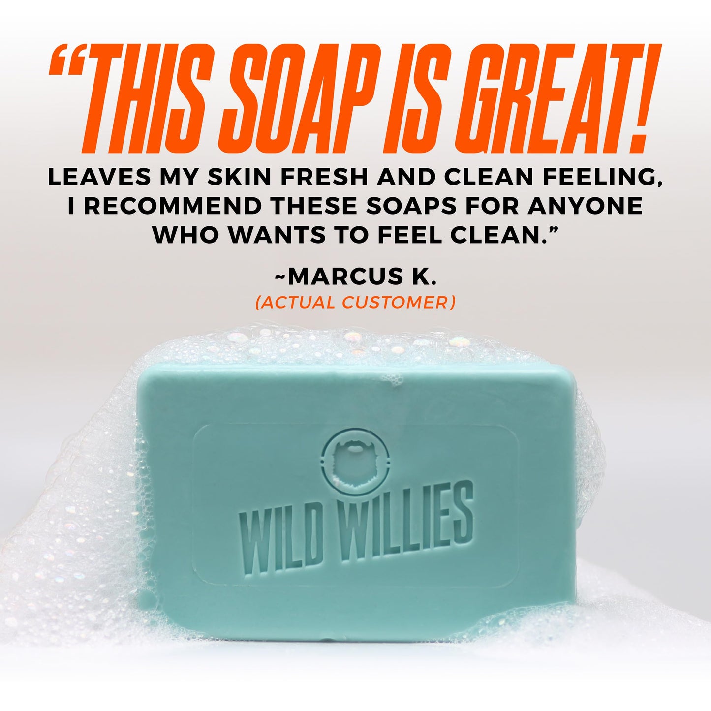 Wild Willies Mens Bar Soap - Moisturizing and Exfoliating Body Soap for Men with Coconut Oil and Jojoba Oil - Sunrise Ridge Citrus Scent - 6 oz, 3 Beauty & Personal Care Wild Willies
