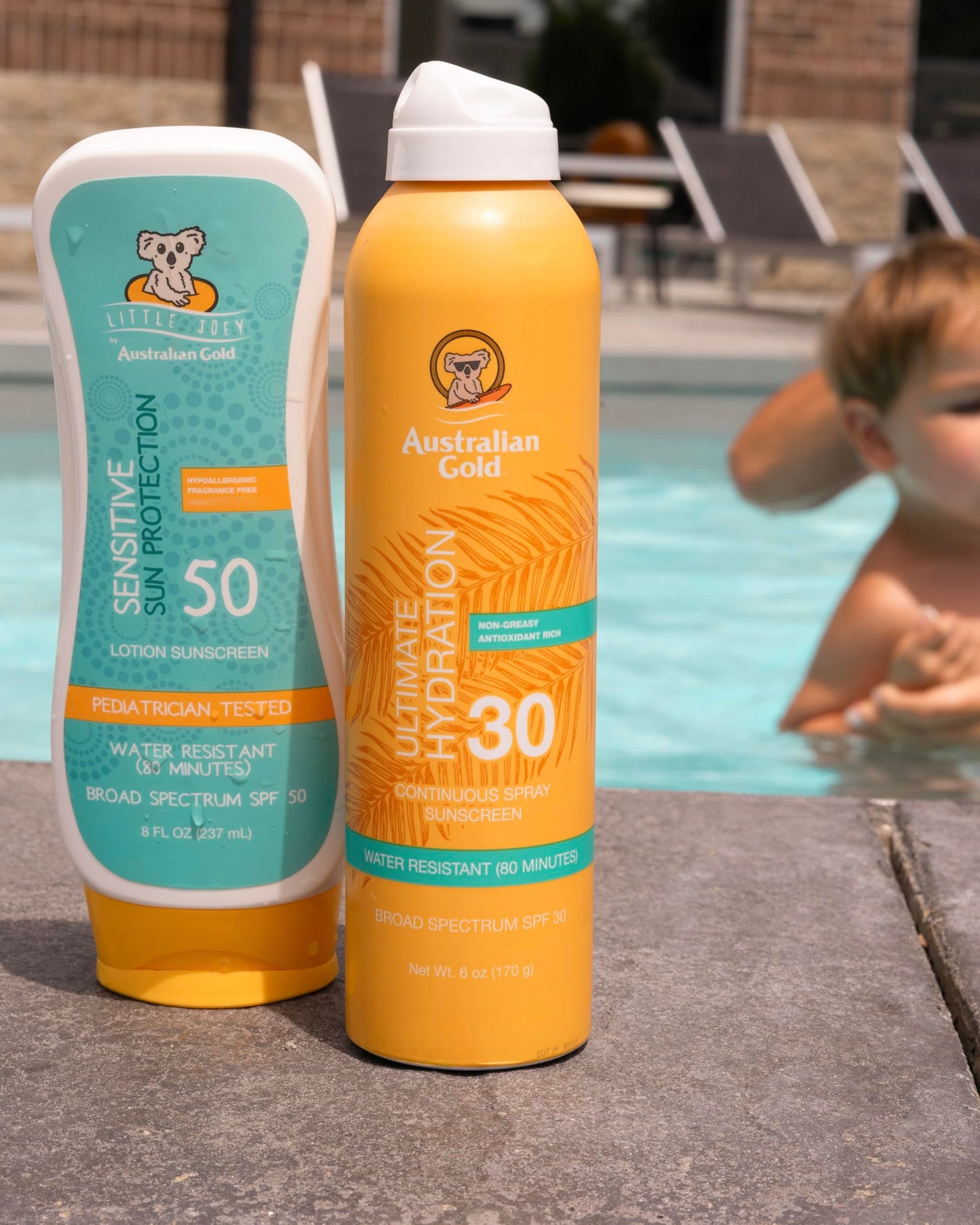 Australian Gold Continuous Spray Sunscreen SPF 30, 6 Ounce Dries Fast Broad Spectrum Water Resistant Non-Greasy Oxybenzone Free Cruelty Free Beauty & Personal Care Australian Gold