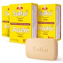 Biosulfur Grisi Acne Treatment Soap: Deep Cleansing, Acne-Fighting, Reduces Inflammation, Prevents Breakouts, Blackheads, Excess Oil, Sulfur Soap Bar Beauty & Personal Care Biosulfur