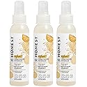 The Honest Company Conditioning Hair Detangler 3-Pack Leave-in Conditioner and Fortifying Spray, Tear Free Cruelty-Free, Hypoallergenic, Citrus Beauty & Personal Care The Honest Company
