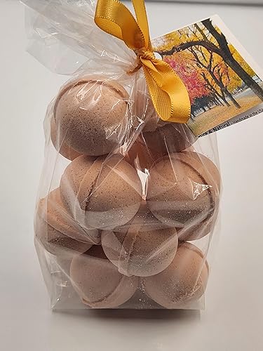 Spa Pure Pumpkin Spice Bath Bombs - USA Made with Shea Butter, Ultra-Moisturizing, Great for Dry Skin (14 Count) Pack of 1 Beauty & Personal Care Spa Pure