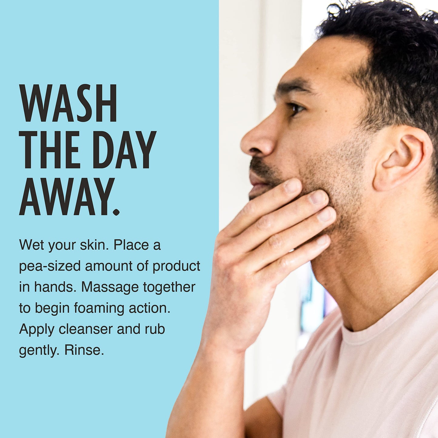 Pacific Shaving Company Clean Facial Wash - Unscented Gentle Face Cleanser with Sea Salt & Aloe Vera - Hydrating Men's Face Wash for Sensitive Skin (7 Beauty & Personal Care Pacific Shaving Company
