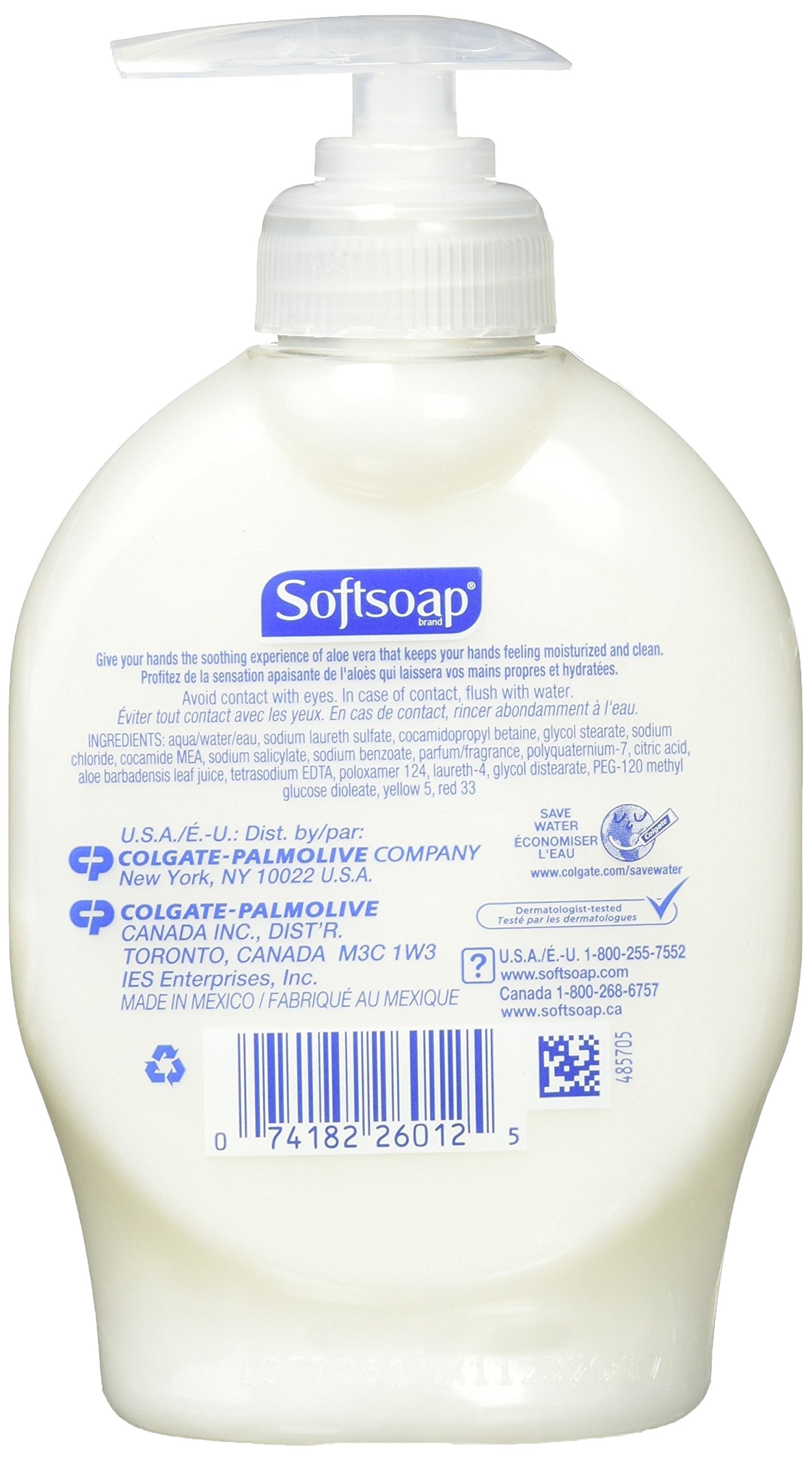 Softsoap Softsoap Moisturizing Liquid Hand Soap Soothing Aloe Vera 7.5 Oz (Pack of 6) Beauty & Personal Care Softsoap