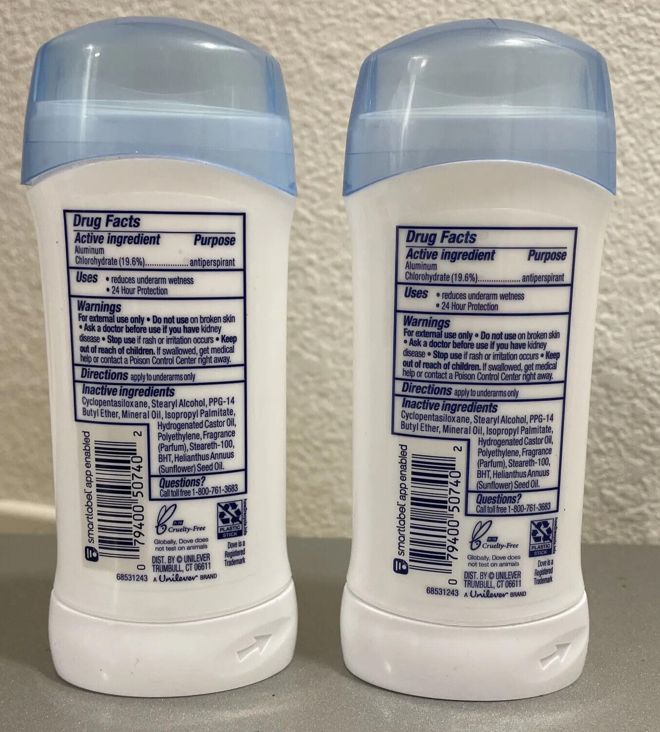 Dove Anti-Perspirant Deodorant, Sensitive Skin 2.60 oz (Pack of 3) Beauty and Personal Care Dove