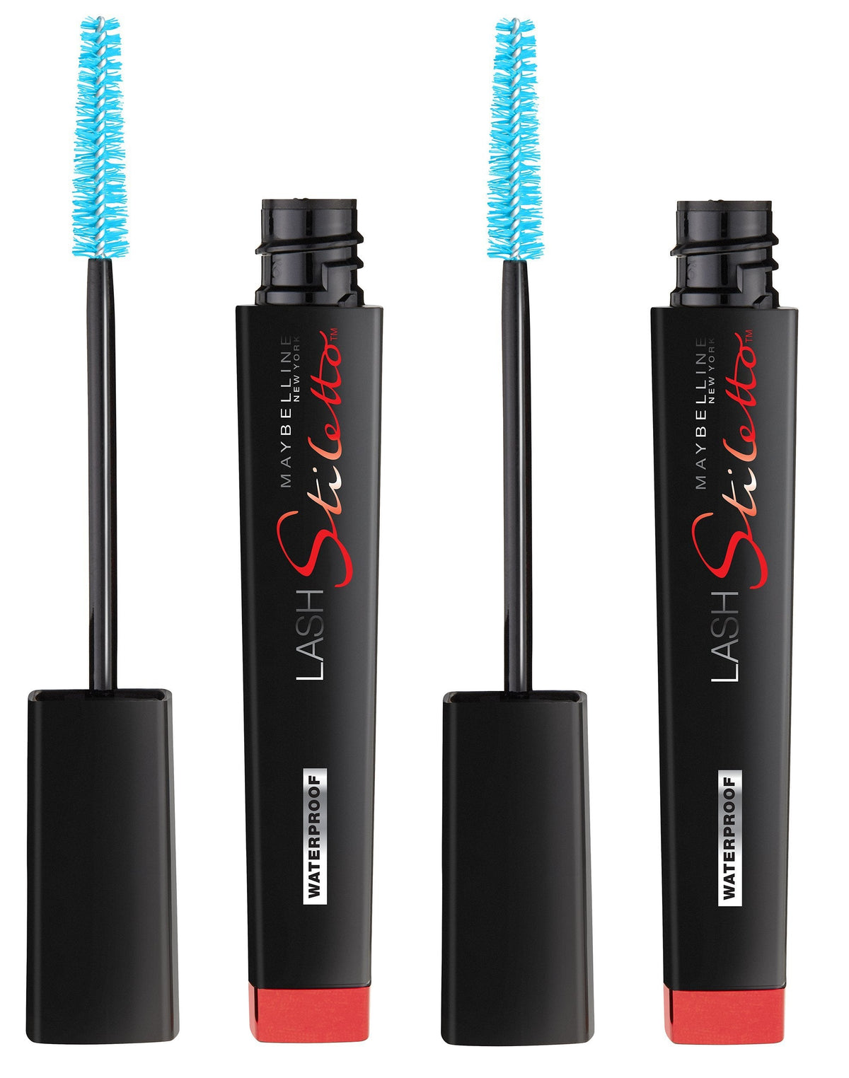 Maybelline New York Lash Stiletto Ultimate Length Waterproof Mascara Makeup, Very Black, 2 Count Beauty & Personal Care MAYBELLINE