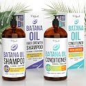 Vie Naturelle Hair Growth Shampoo and Conditioner Set - Batana Oil for Thinning Hair Men Women - 16 oz Each Beauty & Personal Care Vie Naturelle