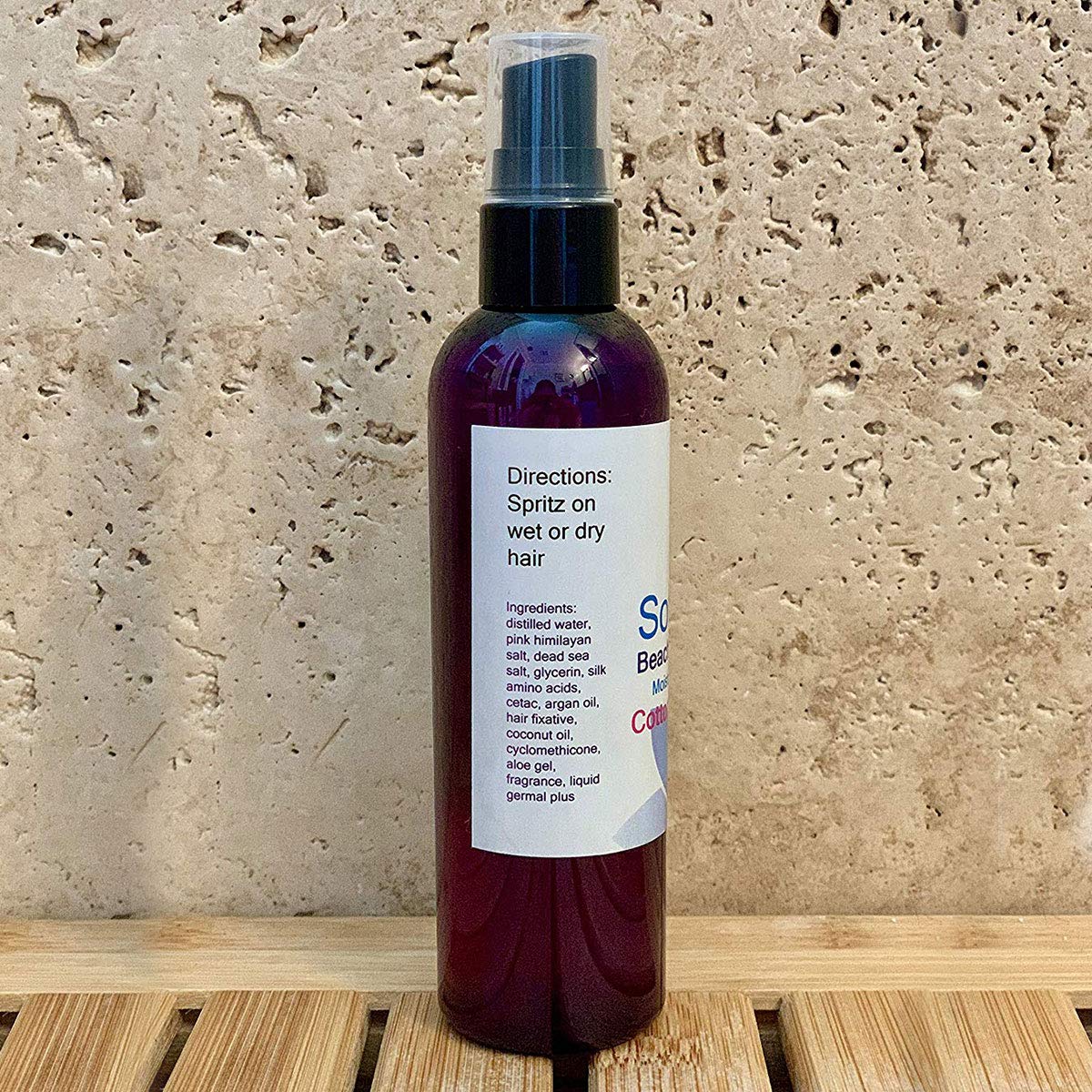 Soft Waves Beachy Scrunch Spray, Moisturizing Hair Texturizer, Cotton Candy, By Diva Stuff Beauty & Personal Care Diva Stuff