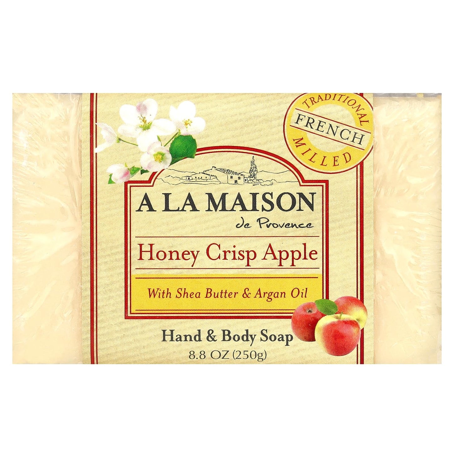 A La Maison Soap Bar Honey Crisp Appl Beauty & Personal Care A LA MAISON