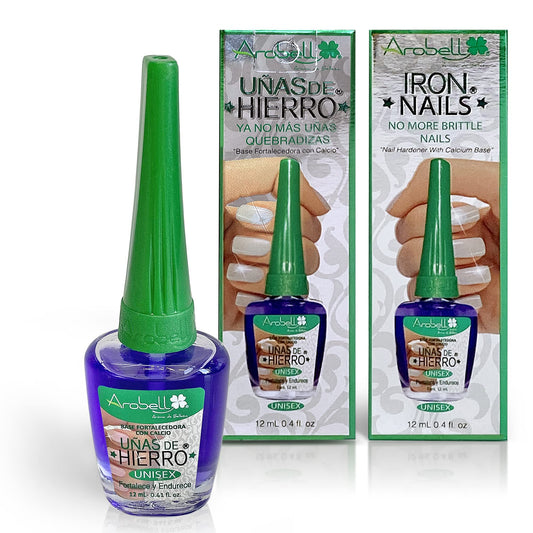 Arobell Iron Nail Hardener, No more brittle nails, for Unisex, 0.4 Ounce Beauty & Personal Care AROBELL