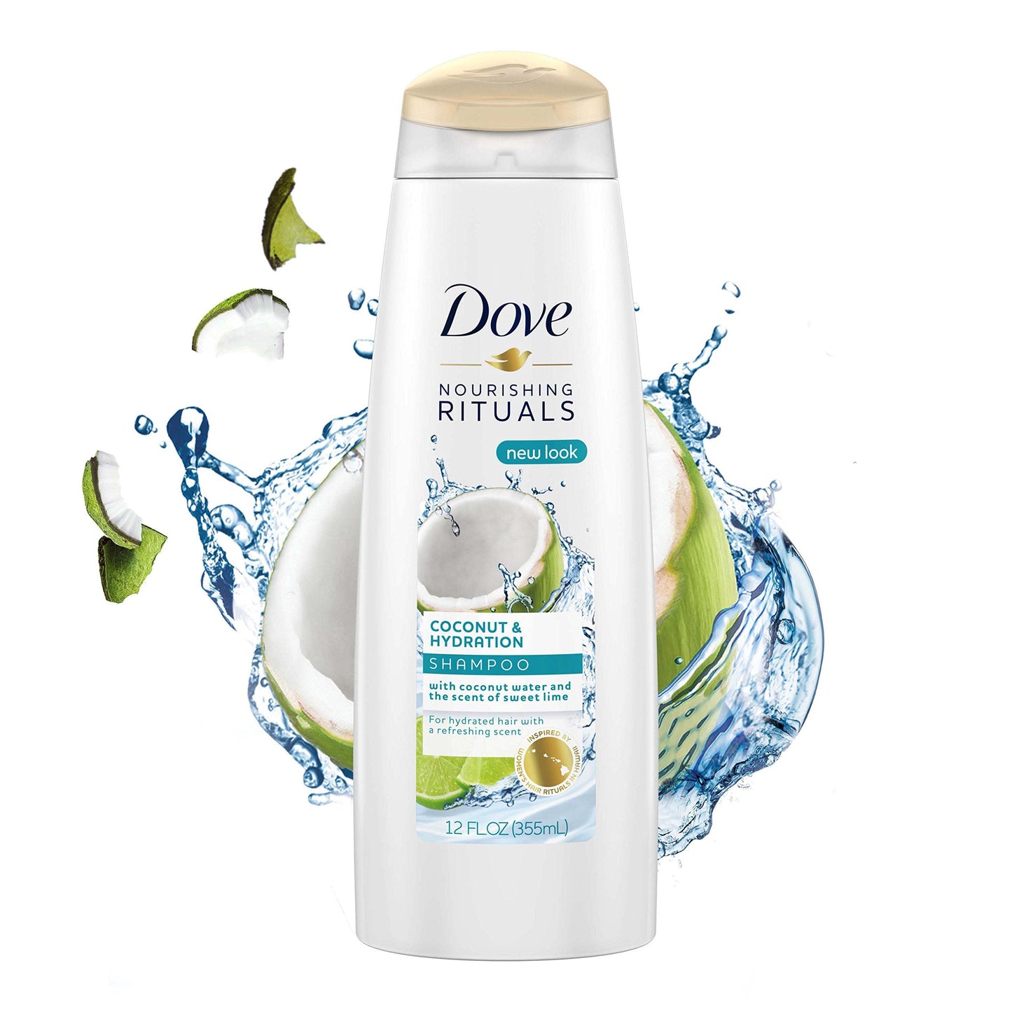 Dove Shampoo Coconut Hydration 12 oz (Pack of 4)4 Beauty & Personal Care Dove