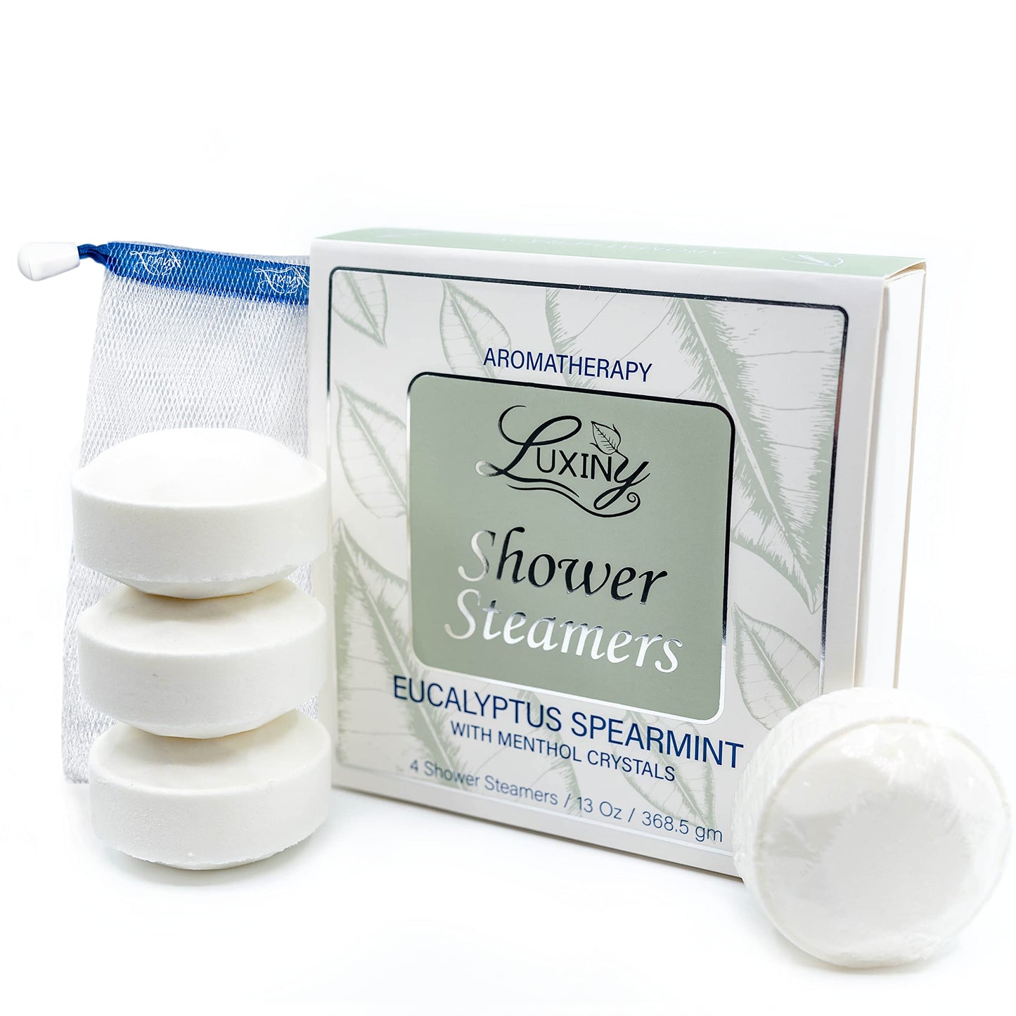Eucalyptus Shower Steamer Aromatherapy in Your Shower, American Made by Luxiny, Shower Bomb Tablets Melt to Release a Vapor for Natural Stress Relief… Beauty & Personal Care Luxiny