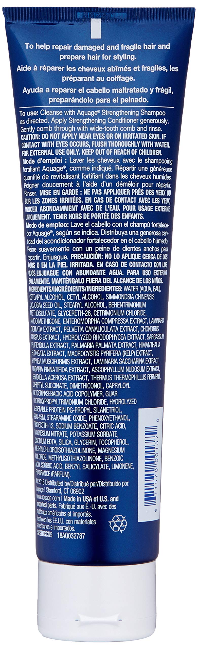 AQUAGE SeaExtend Strengthening Conditioner, Preserves Hair Color and Protects Against Heat, 5 fl. oz Beauty & Personal Care Aquage
