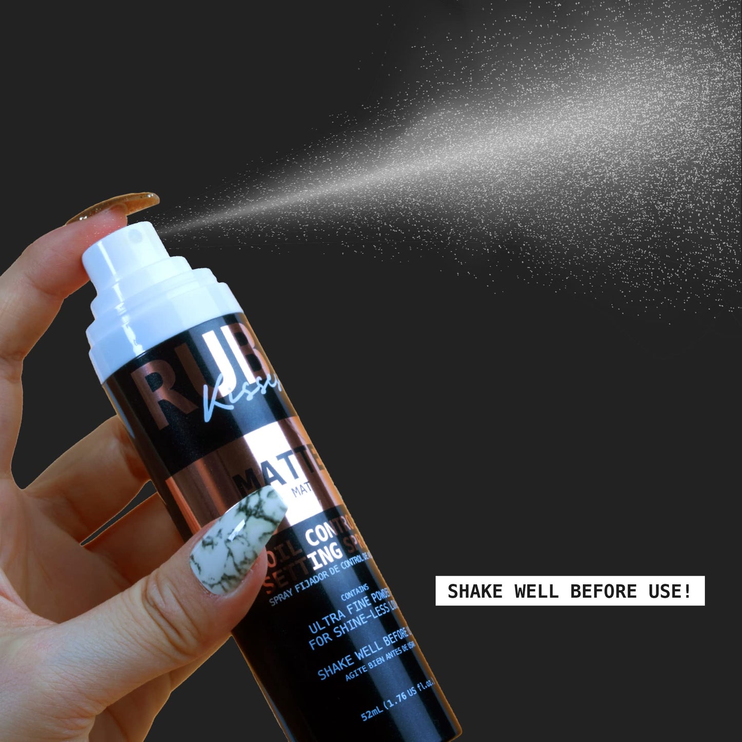 Ruby Kisses Setting Spray - Ultra-fine mist, Sets makeup, Long-Lasting Formula for a Flawless Finish (Matte) Beauty & Personal Care Ruby Kisses
