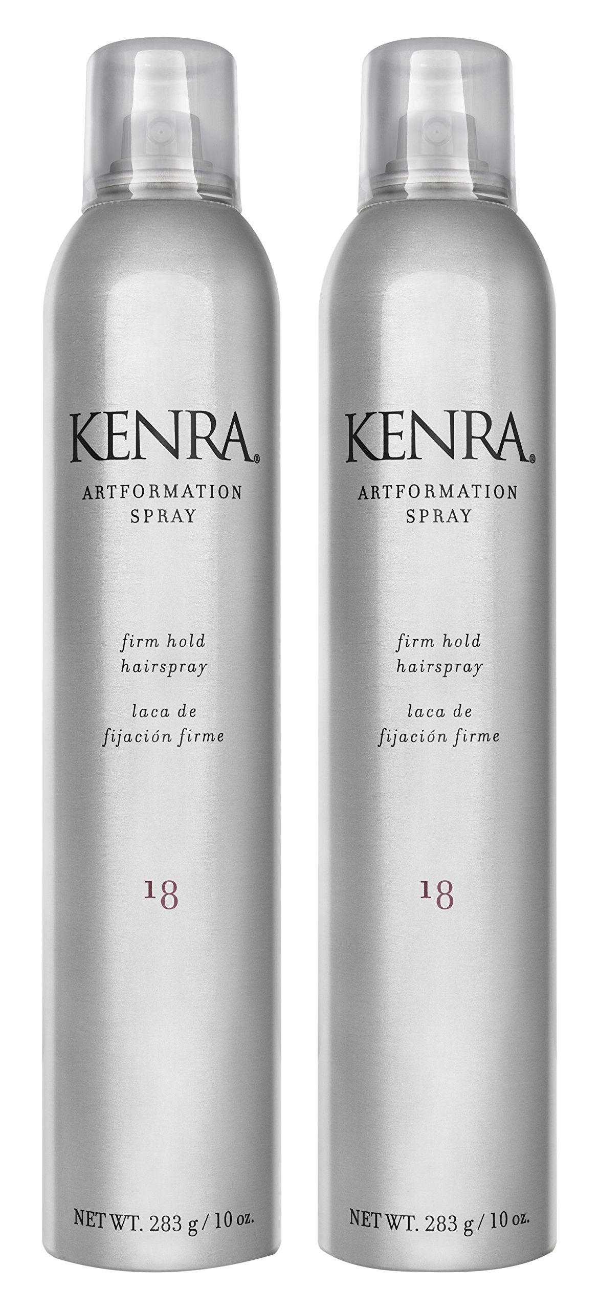 Kenra Professional Artformation Spray 18 50% | Firm Hold Hairspray | Volume & Styling Control | Fast-dying Formula| All Hair Types | 10 oz (2-Pack)