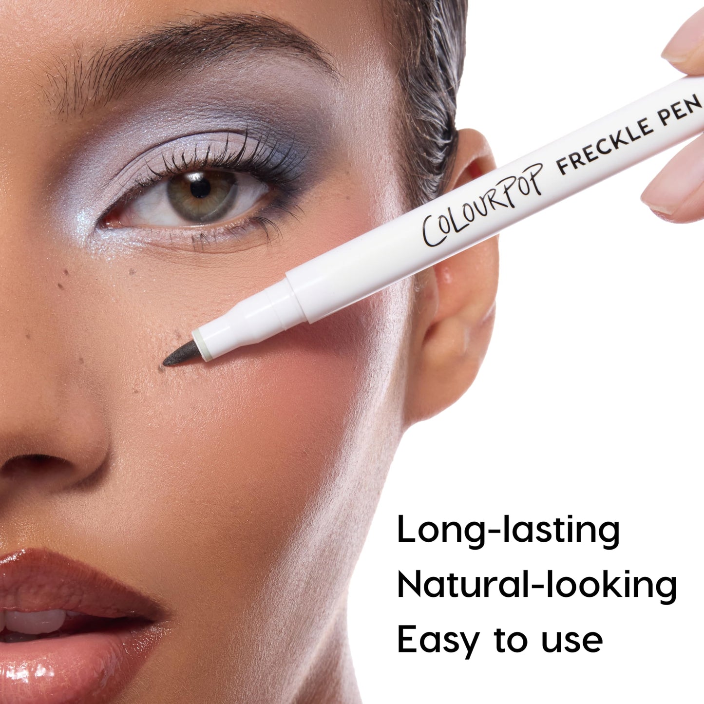 ColourPop Freckle Pen - Long-Lasting Faux Freckle Makeup with a Buildable Customizable Color - Natural Looking Fake Freckles with Soft Felt Tip Beauty & Personal Care ColourPop