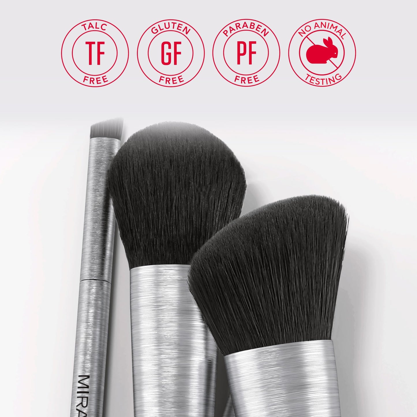 Mirabella Detail Professional Makeup Brush - Precision Eyeshadow Brush for Blending & Smudging - Small Vegan Brush w/Tapered Bristles & Weighted Beauty & Personal Care Mirabella