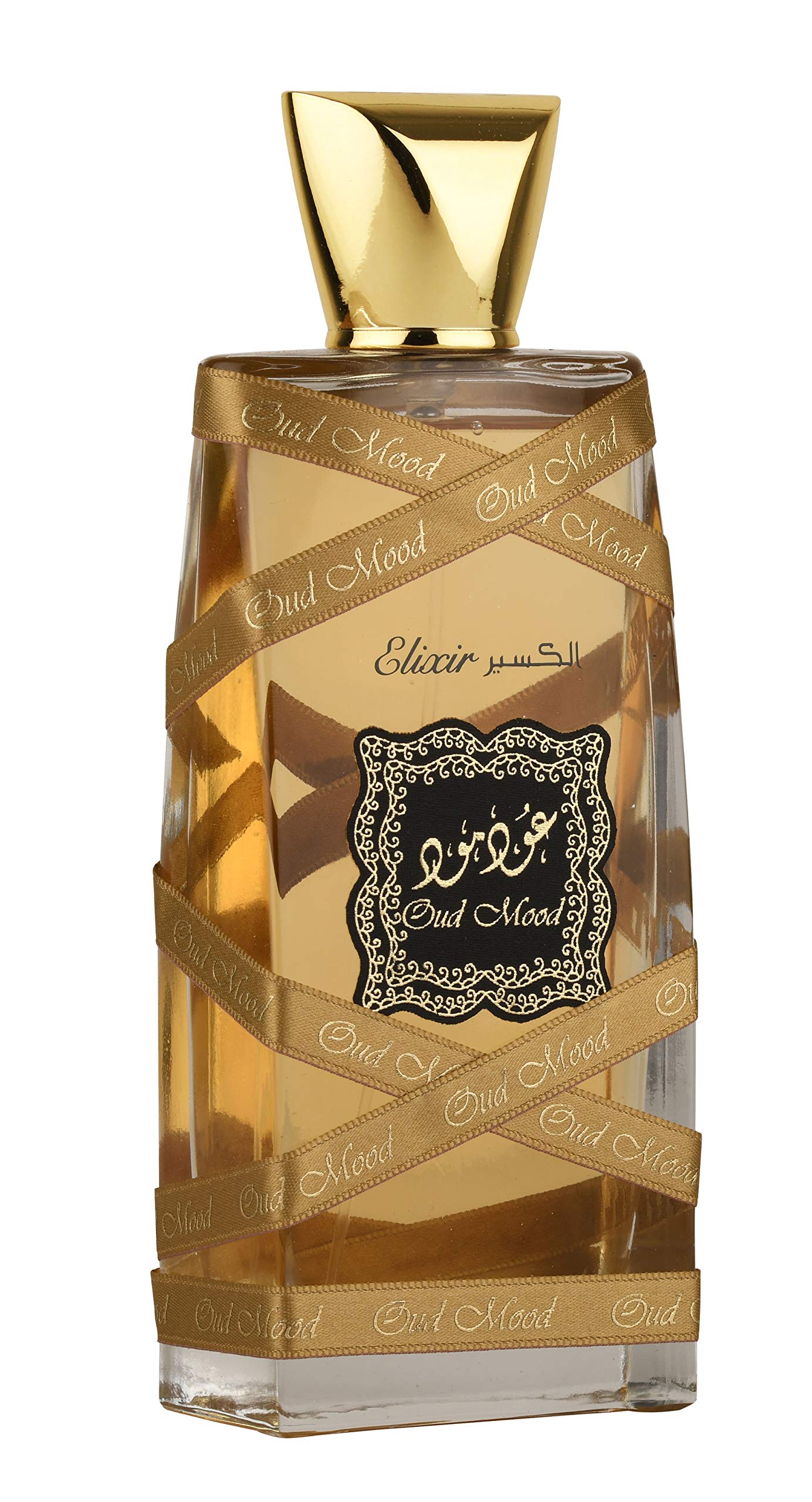 Lattafa Perfumes Oud Mood Elixir for Unisex Eau de Parfum Spray, 3.4 Ounce Beauty & Personal Care Lattafa