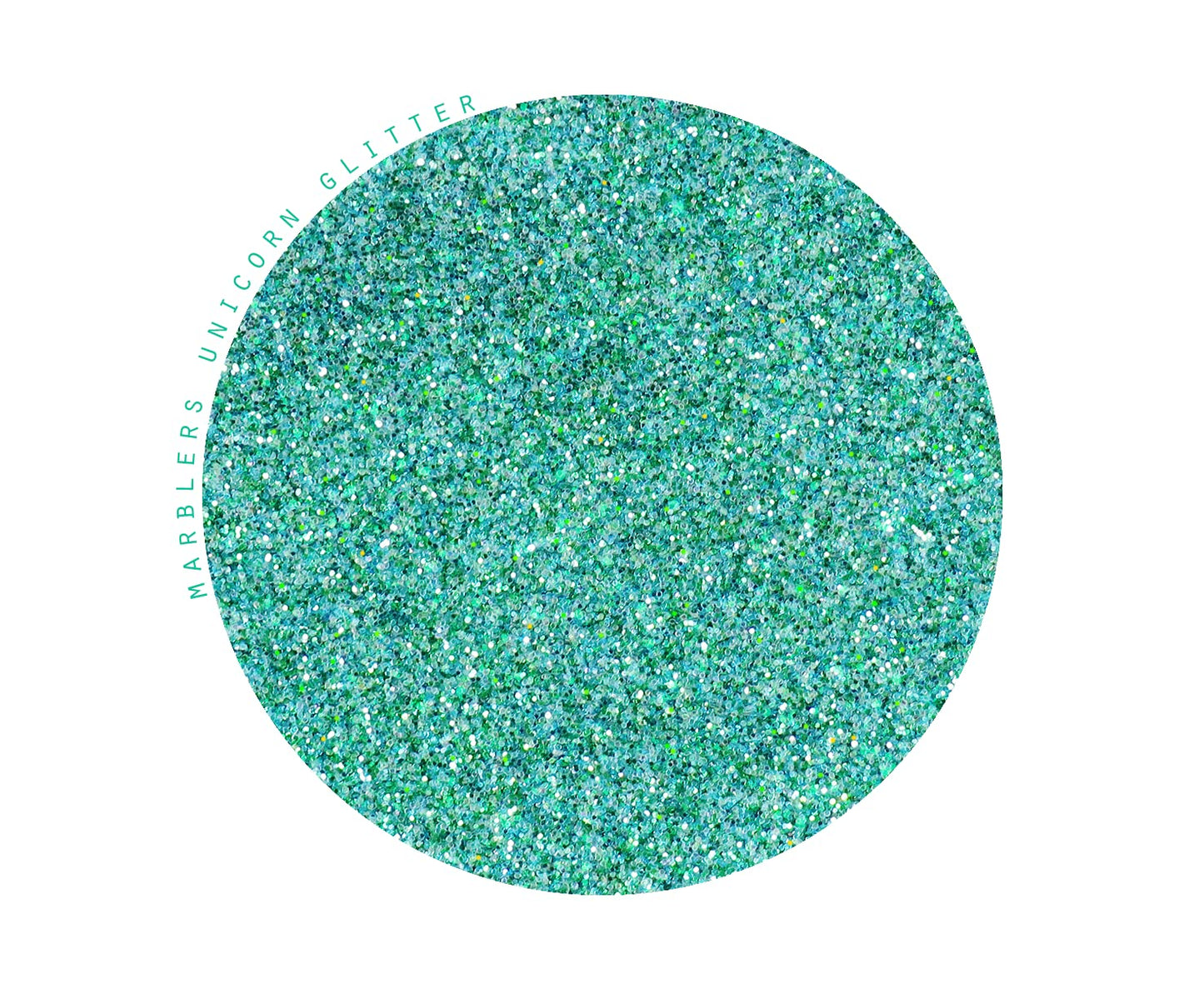 MARBLERS Holographic Glitter [Unicorn Teal] 1.5oz (42g) | Fine | Non-Toxic, Vegan, Cruelty-Free | Face, Body, Eyeshadow, Hair, Festival, Party Makeup Beauty & Personal Care MARBLERS