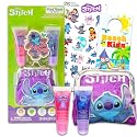 Stitch Lip Gloss Tubes - Bundle with 2 Lilo & Stitch Lip Gloss in Assorted Flavors for Party Favors Plus Coin Purse, Stickers, More | Lilo & Stitch Beauty & Personal Care Lilo and Stitch