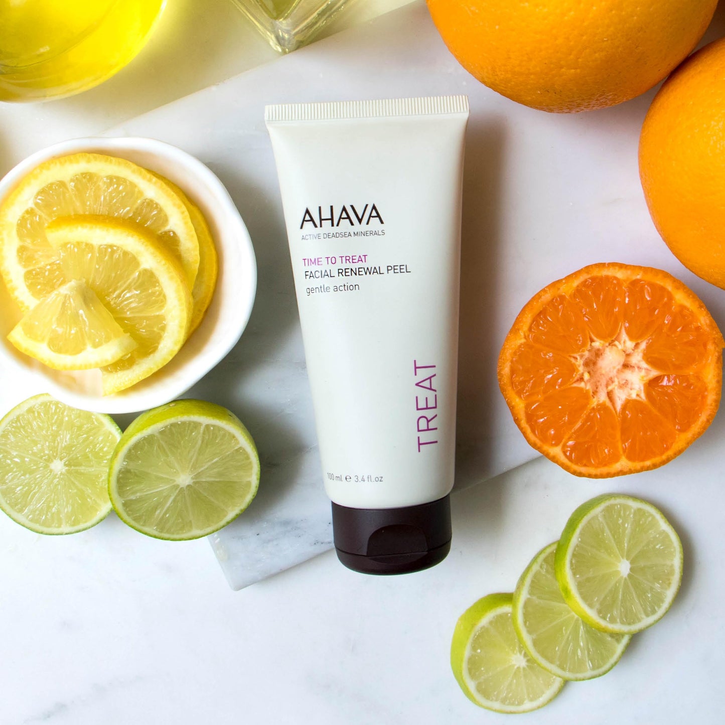 AHAVA Time to Treat Facial Renewal Peel - Gel peel for immediate radiance & even tone, enhances renewal, smoothes skin surface, with Osmoter Beauty & Personal Care AHAVA