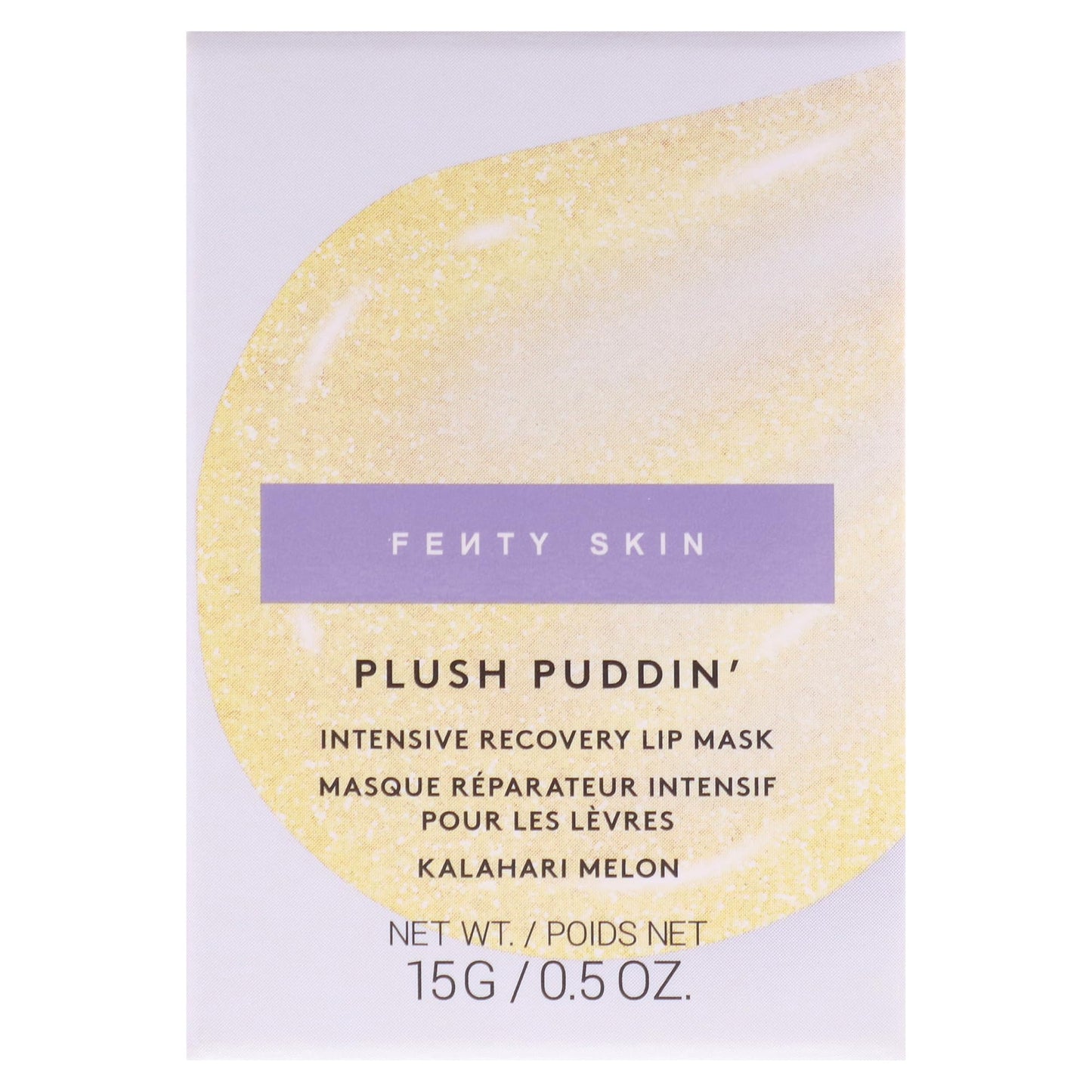 Plush Puddin Intensive Recovery Lip Mask - Kalahari Melon by Fenty Beauty for Women - 0.5 oz Lip Mask Beauty & Personal Care FENTY BEAUTY