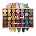 Profusion Cosmetics 35 Shade Eyeshadow Palette - Ultra-Pigmented Powder in Bright, Vibrant Colors for Stunning Eye Looks, Skin-Friendly, Vegan Beauty & Personal Care Profusion Cosmetics