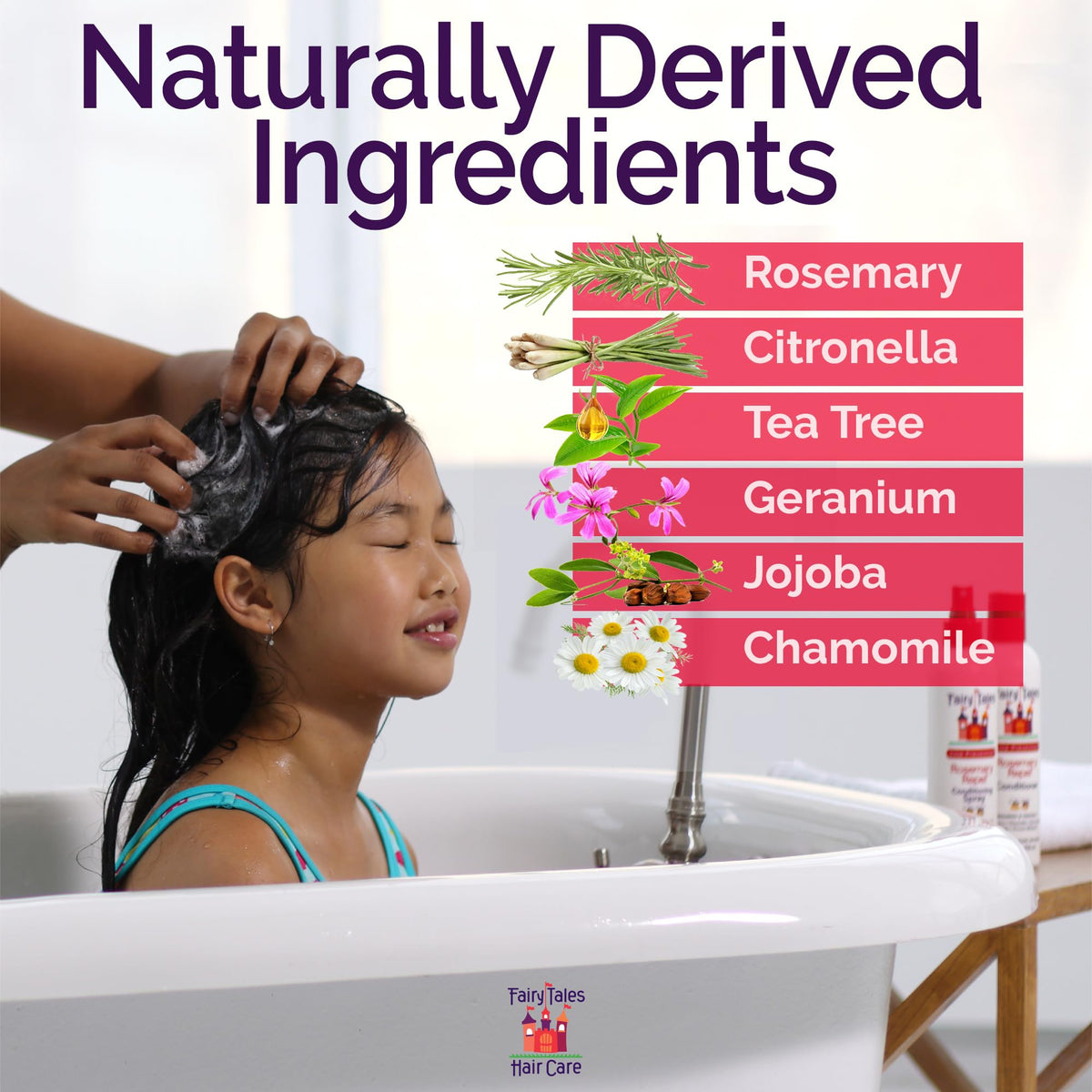 Fairy Tales Rosemary Repel Daily Kids Conditioner- Kids Like the Smell, Lice Do Not, 8 fl oz. (Pack of 1) Beauty & Personal Care Fairy Tales