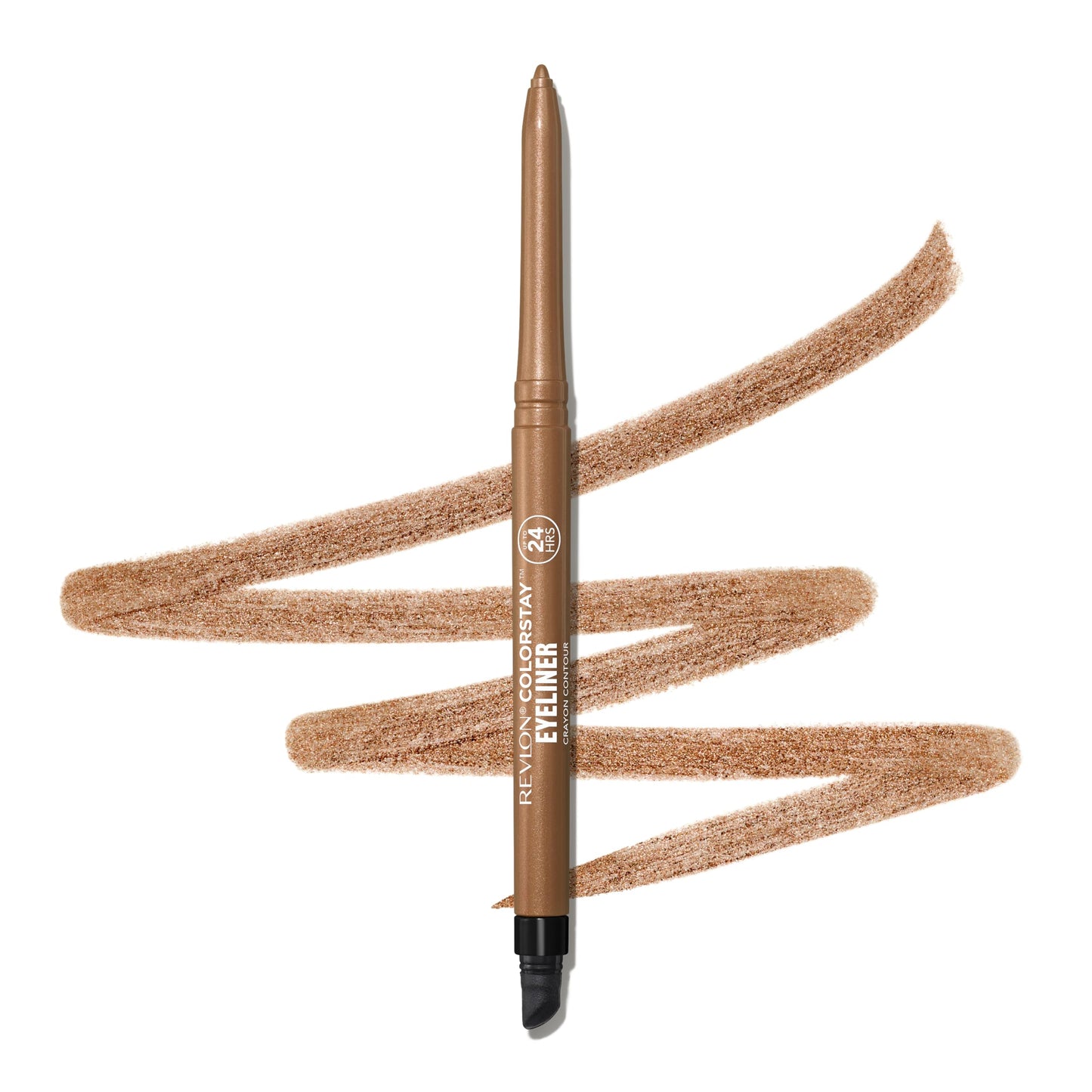 REVLON ColorStay Pencil Waterproof Eyeliner, Smudge-Proof, Eye Makeup with Built-In Sharpener, 212 Bronze, 0.01 oz Beauty & Personal Care REVLON