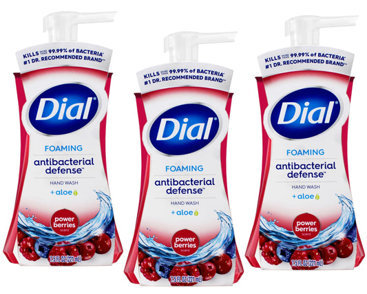 Dial Complete Foaming Hand Wash Antioxidant, Power Berries 7.5 oz (Pack of 3) Beauty & Personal Care Dial