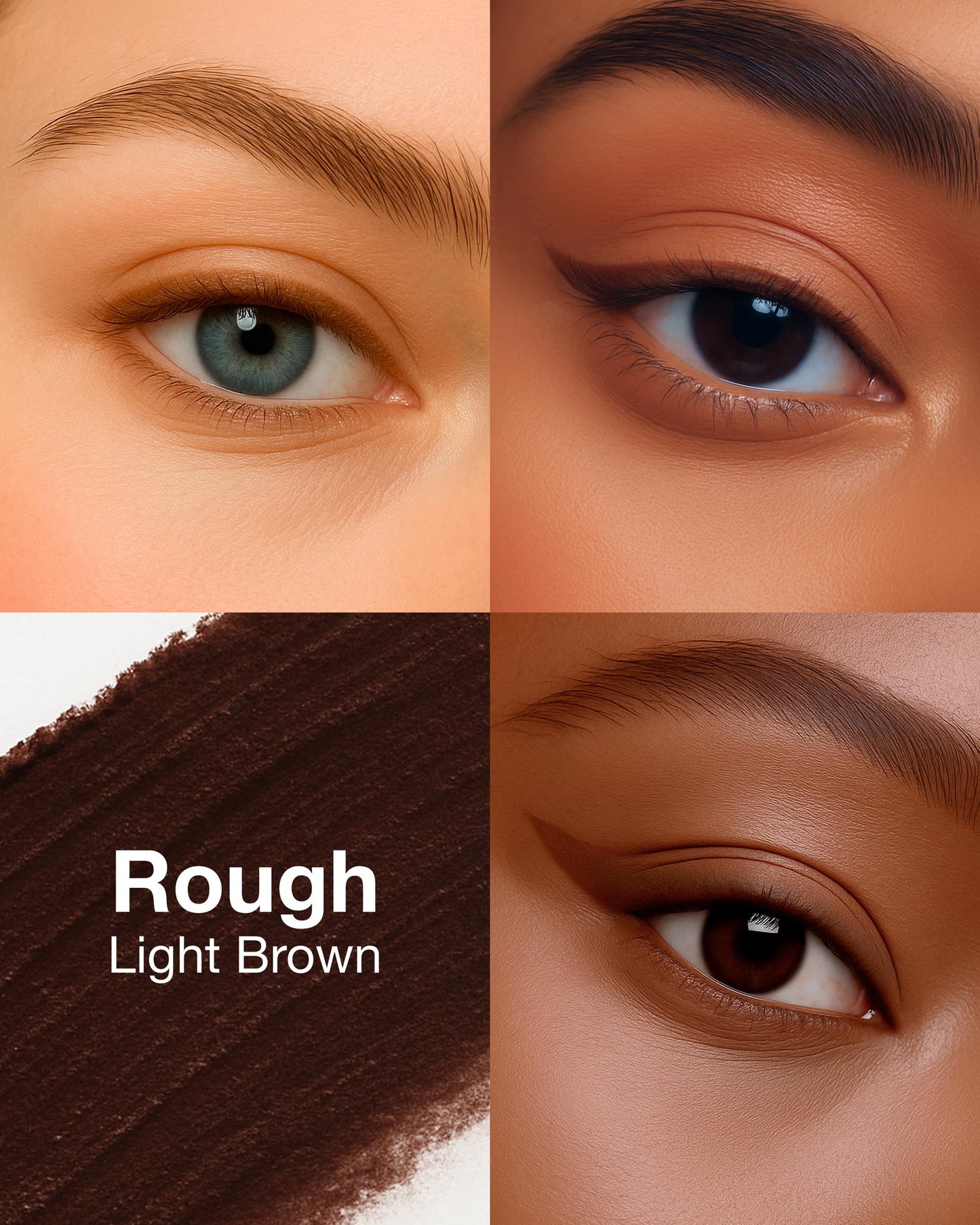 Mineral Fusion Eye Pencil (Light Brown - Rough) - Eyeliner with Soothing Chamomile, Meadowfoam & Vitamin E - Smooth & Long Lasting, Hypoallergenic Beauty & Personal Care Mineral Fusion