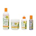 Silicon Mix Bambu Shampoo & Treatment 16oz & Leave-in 8oz & Polisher 4oz “Set” Beauty & Personal Care Silicon Mix