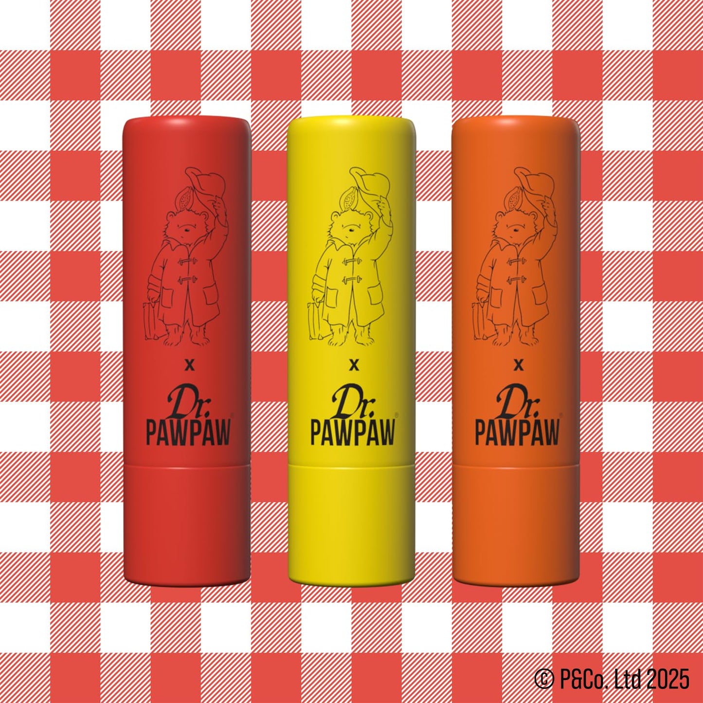 Dr. PawPaw Paddington Picnic Treats Collection - Natural Lip Balm with Aloe Vera - Gluten Free Lip Moisturizer to Nourish, Soften and Hydrate - 4 pc Beauty and Personal Care Dr. PAWPAW ORIGINAL BALM